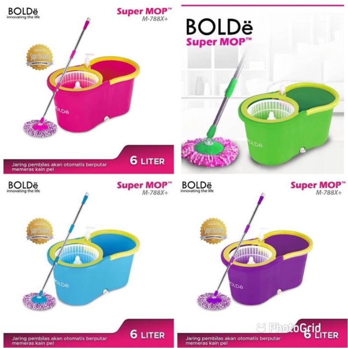 Bolde Super MOP Alat Pel Lantai M-788X+ - Blue
